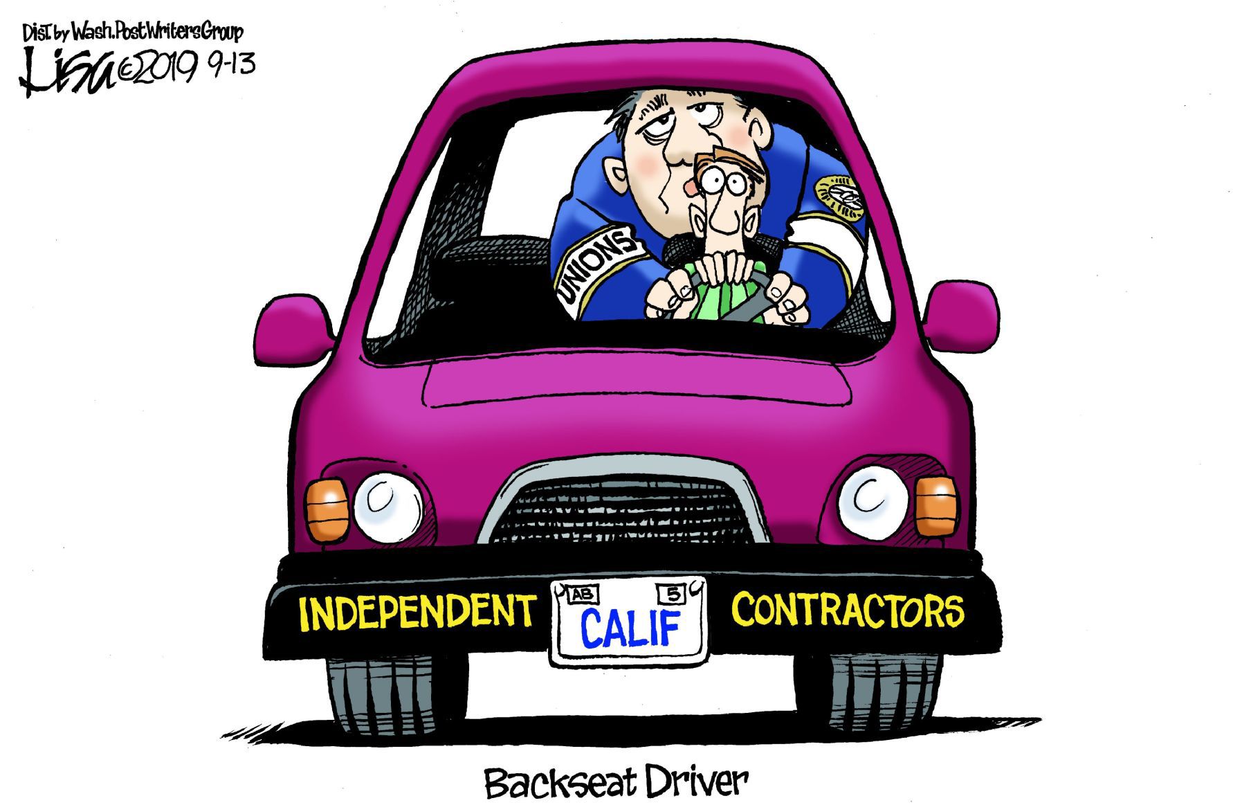 Lisa Benson cartoon